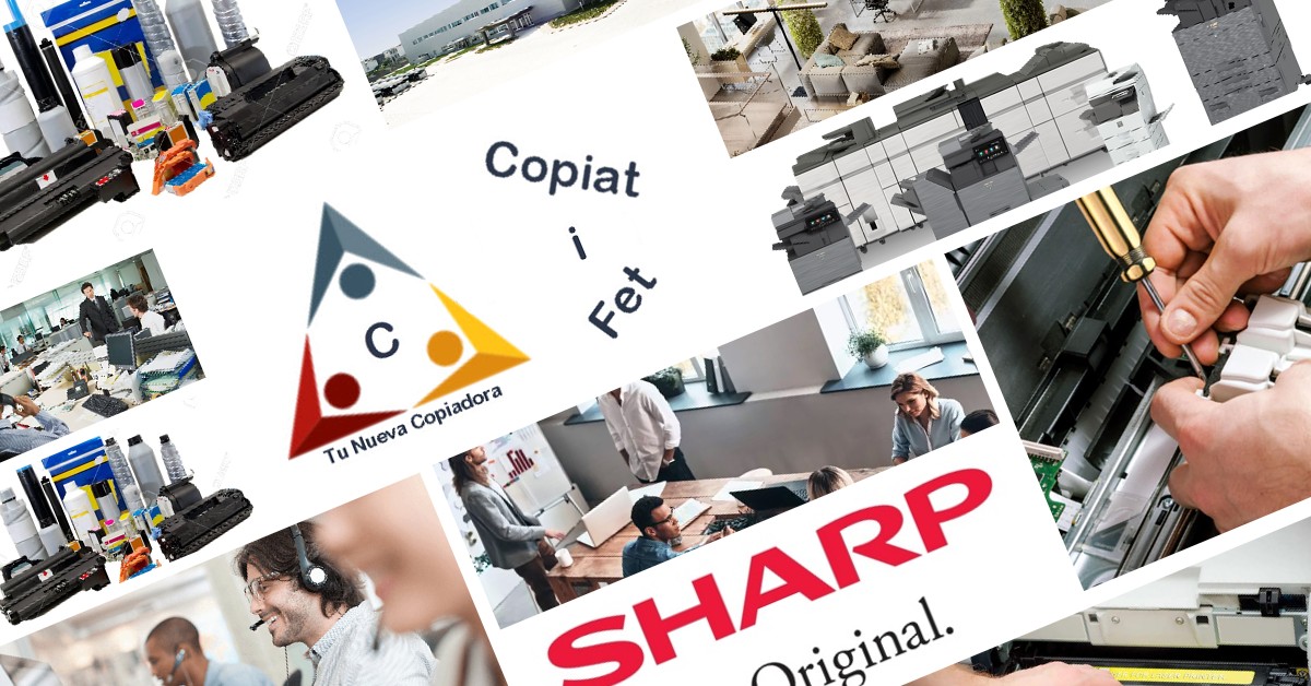Copiat i Fet, Servicio tecnico impresoras y copiadoras SHARP